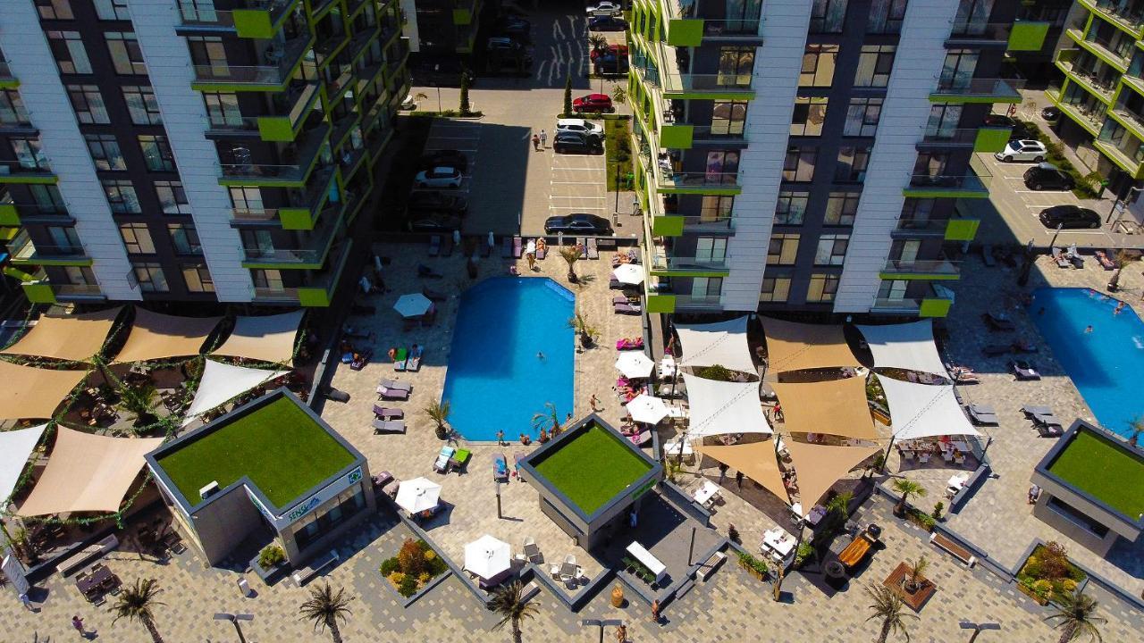 Sunrise Aparthotel Pool & Spa Mamaia Nord Năvodari Exteriér fotografie