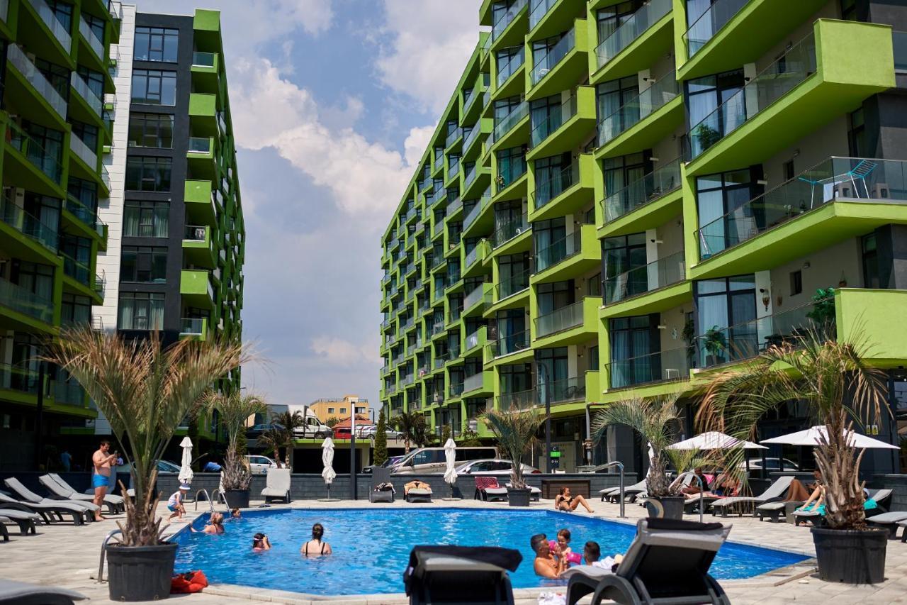 Sunrise Aparthotel Pool & Spa Mamaia Nord Năvodari Exteriér fotografie